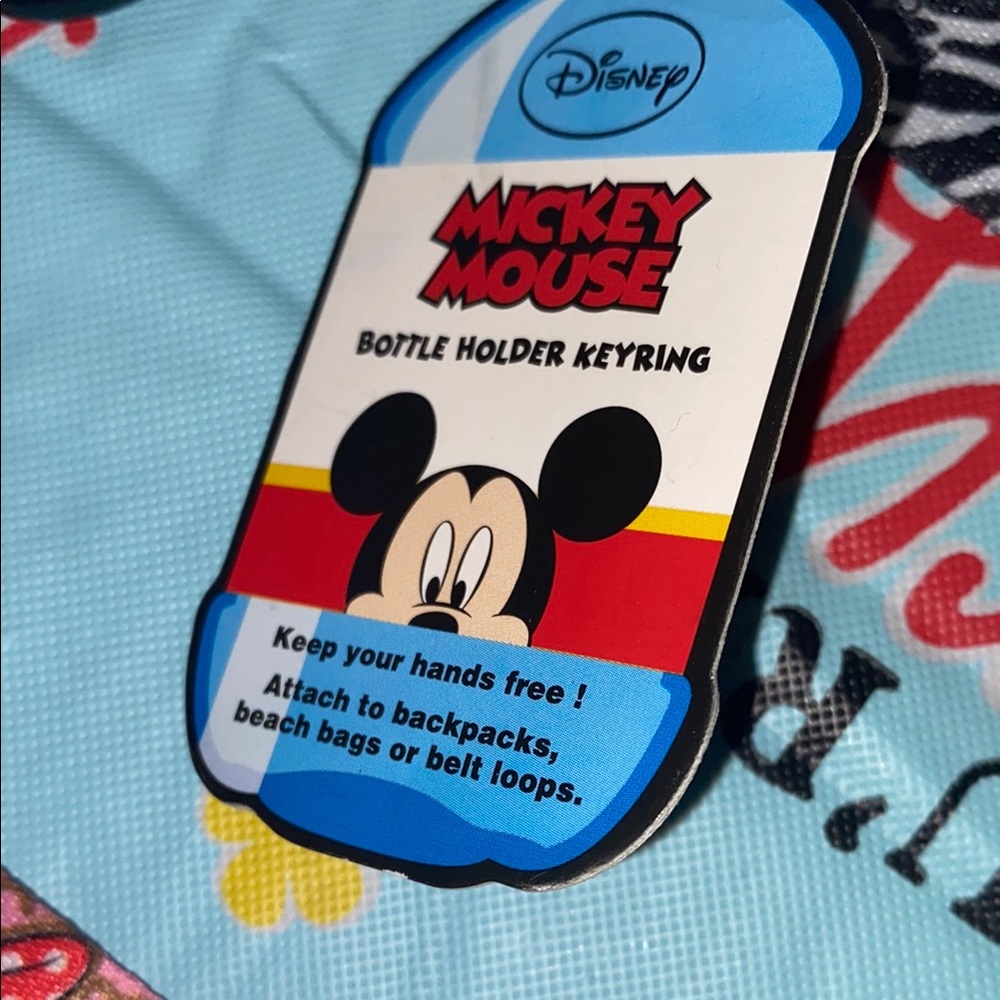 $15 each or $25 for both Disney Mickey Mouse water bottle key ring holder - Picture 5 of 5